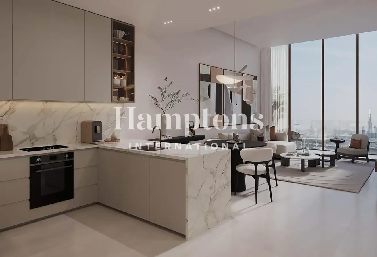 3 BR+Maid |DIFC |Type A |Burj Khalifa View |At OP