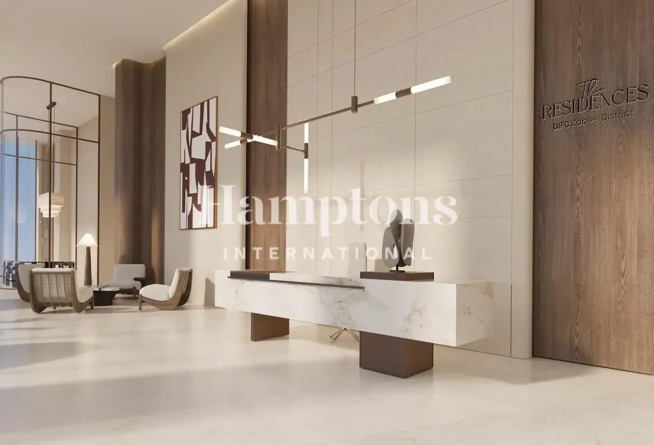 3 BR+Maid |DIFC |Type A |Burj Khalifa View |At OP