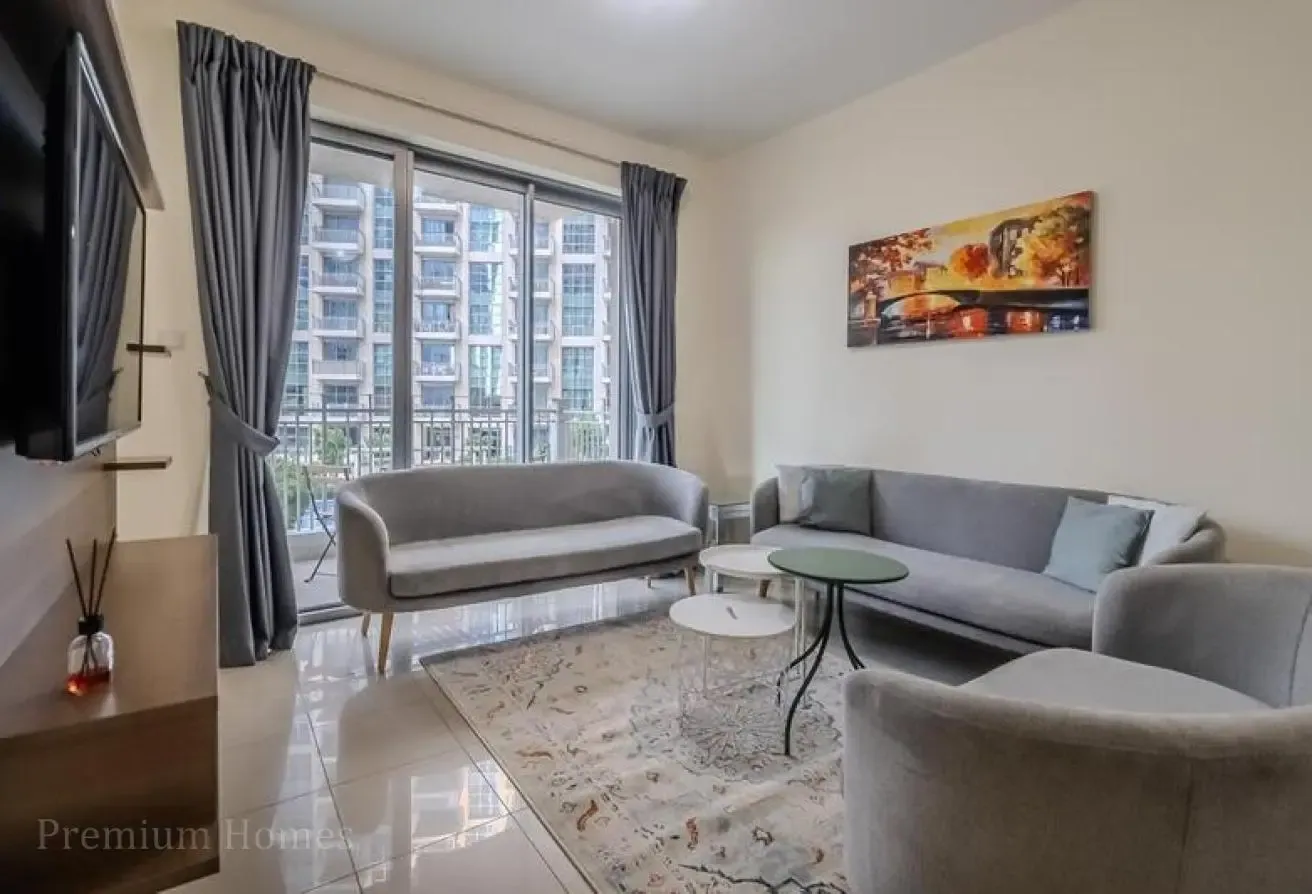 RARE 1BR - FULLY FURNISHED - BURJ AND POOL VIEW