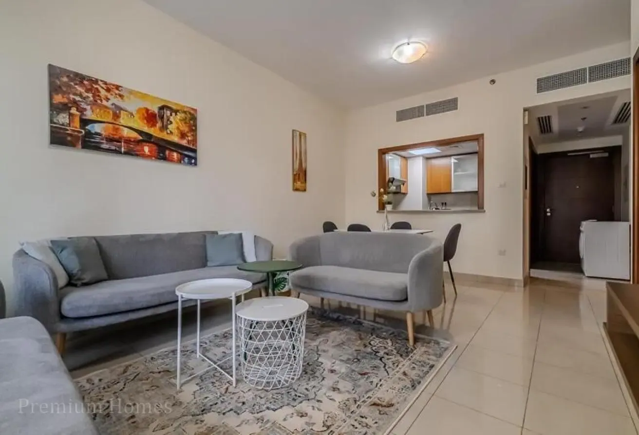 RARE 1BR - FULLY FURNISHED - BURJ AND POOL VIEW