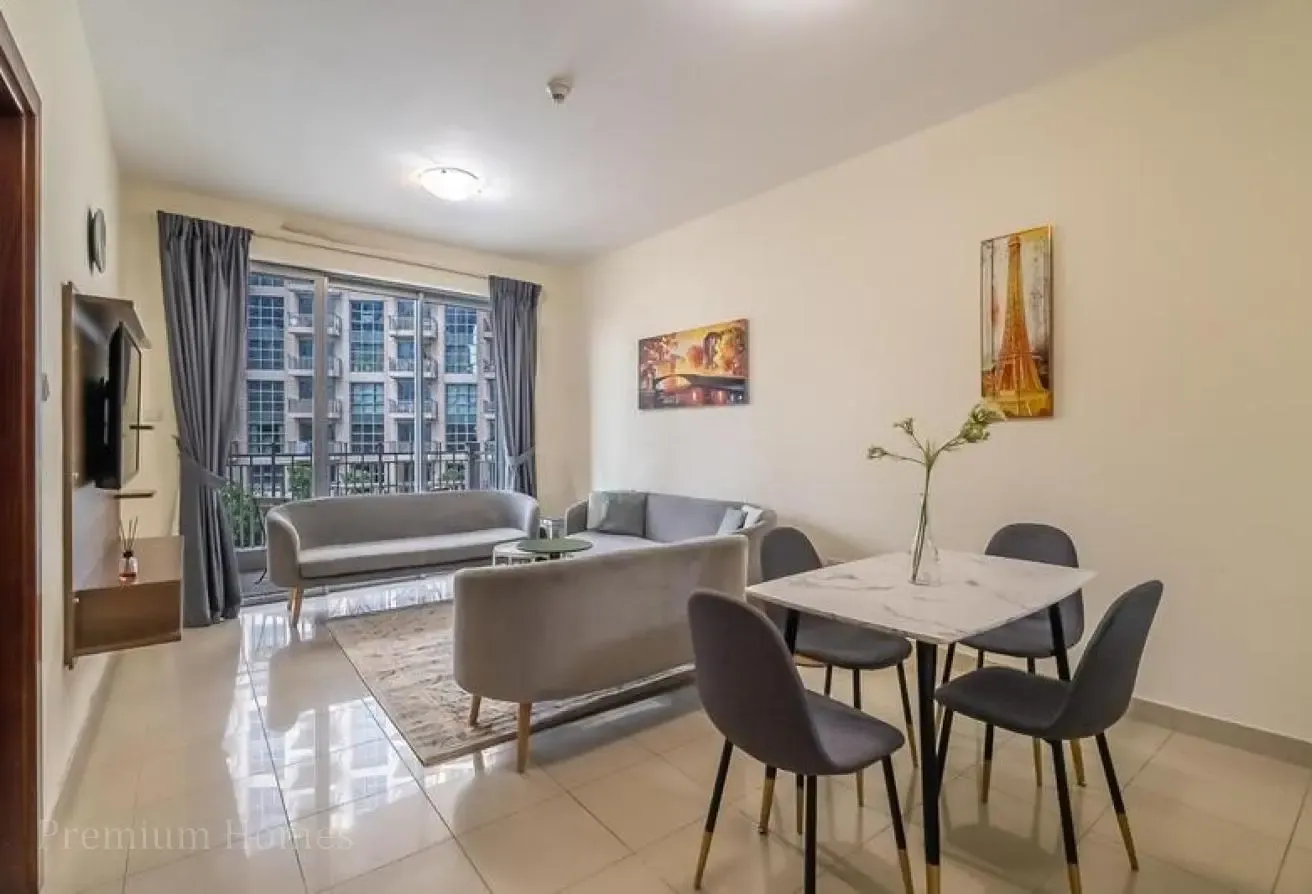 RARE 1BR - FULLY FURNISHED - BURJ AND POOL VIEW