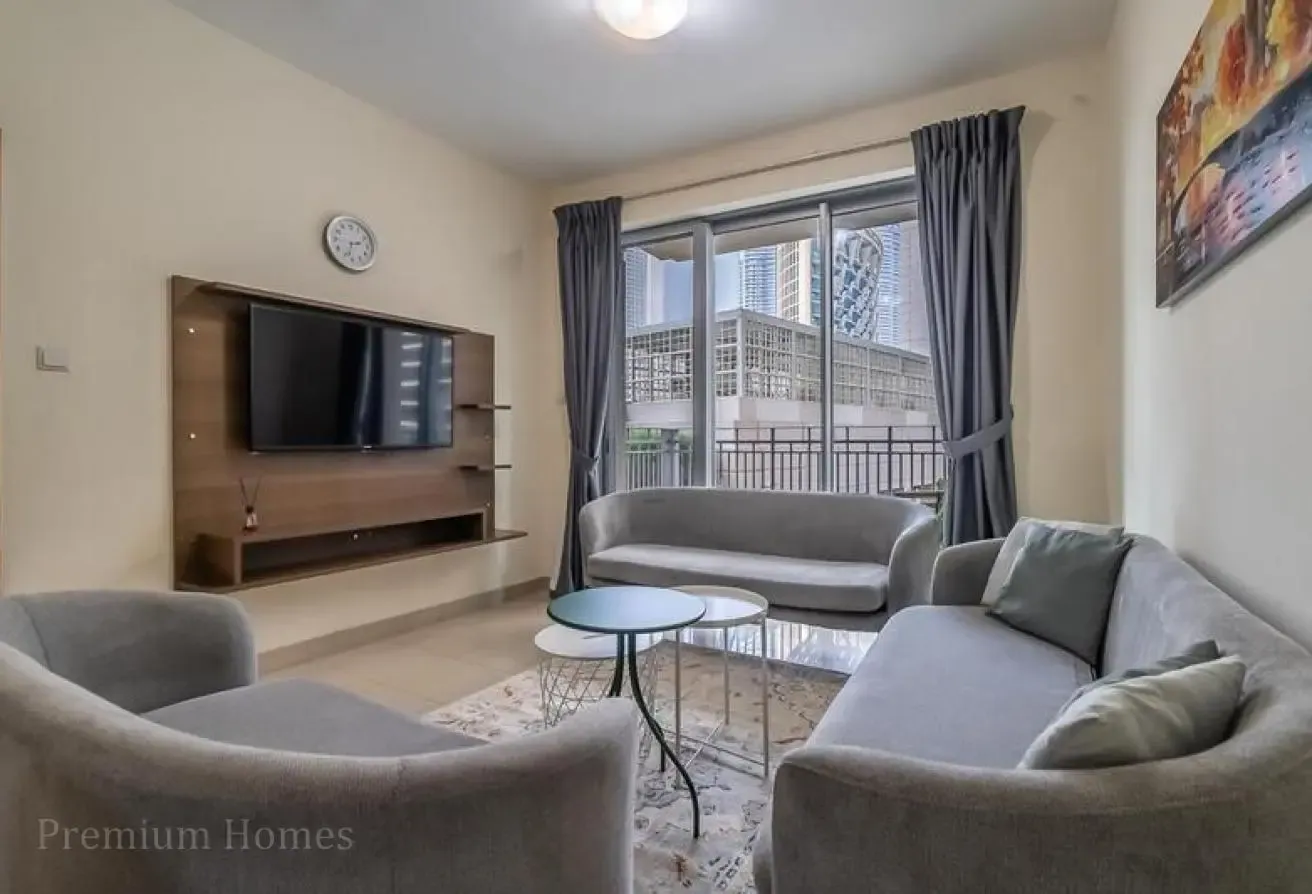 RARE 1BR - FULLY FURNISHED - BURJ AND POOL VIEW