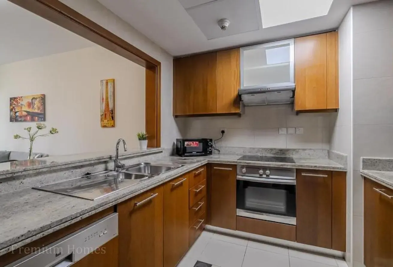 RARE 1BR - FULLY FURNISHED - BURJ AND POOL VIEW