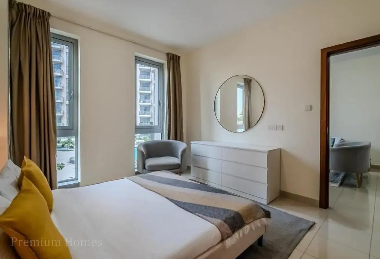 RARE 1BR - FULLY FURNISHED - BURJ AND POOL VIEW
