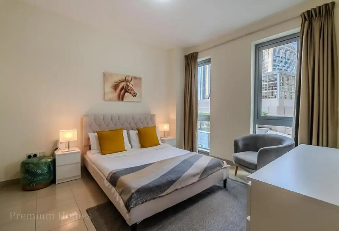 RARE 1BR - FULLY FURNISHED - BURJ AND POOL VIEW