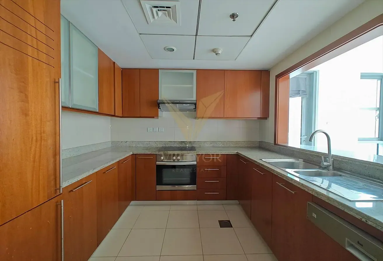 Vacant 1BR Apartment | Pool - Boulevard View