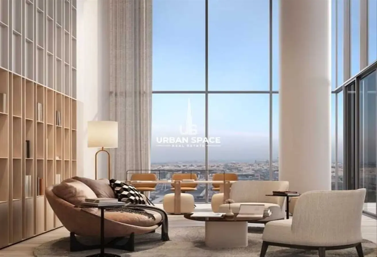 Burj Khalifa view | Corner unit | ⁠Middle floor