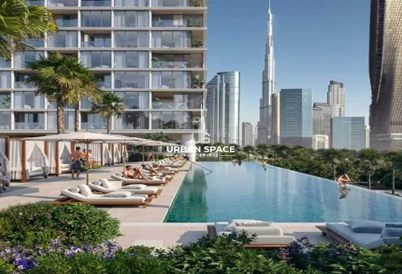 Burj Khalifa view | Corner unit | ⁠Middle floor