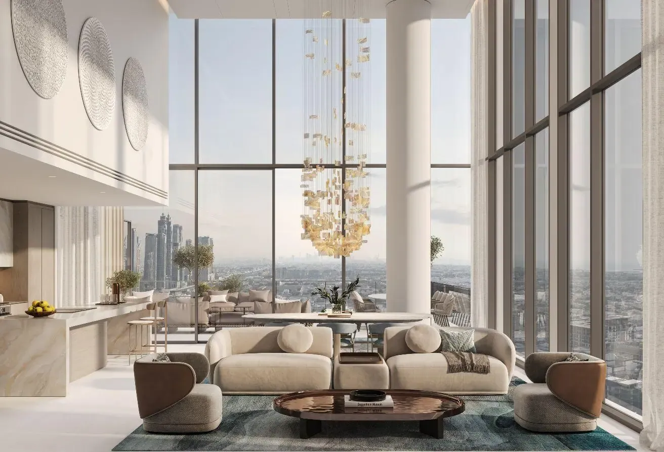 2BR | Burj Khalifa View | Verve Tower B,High Floor