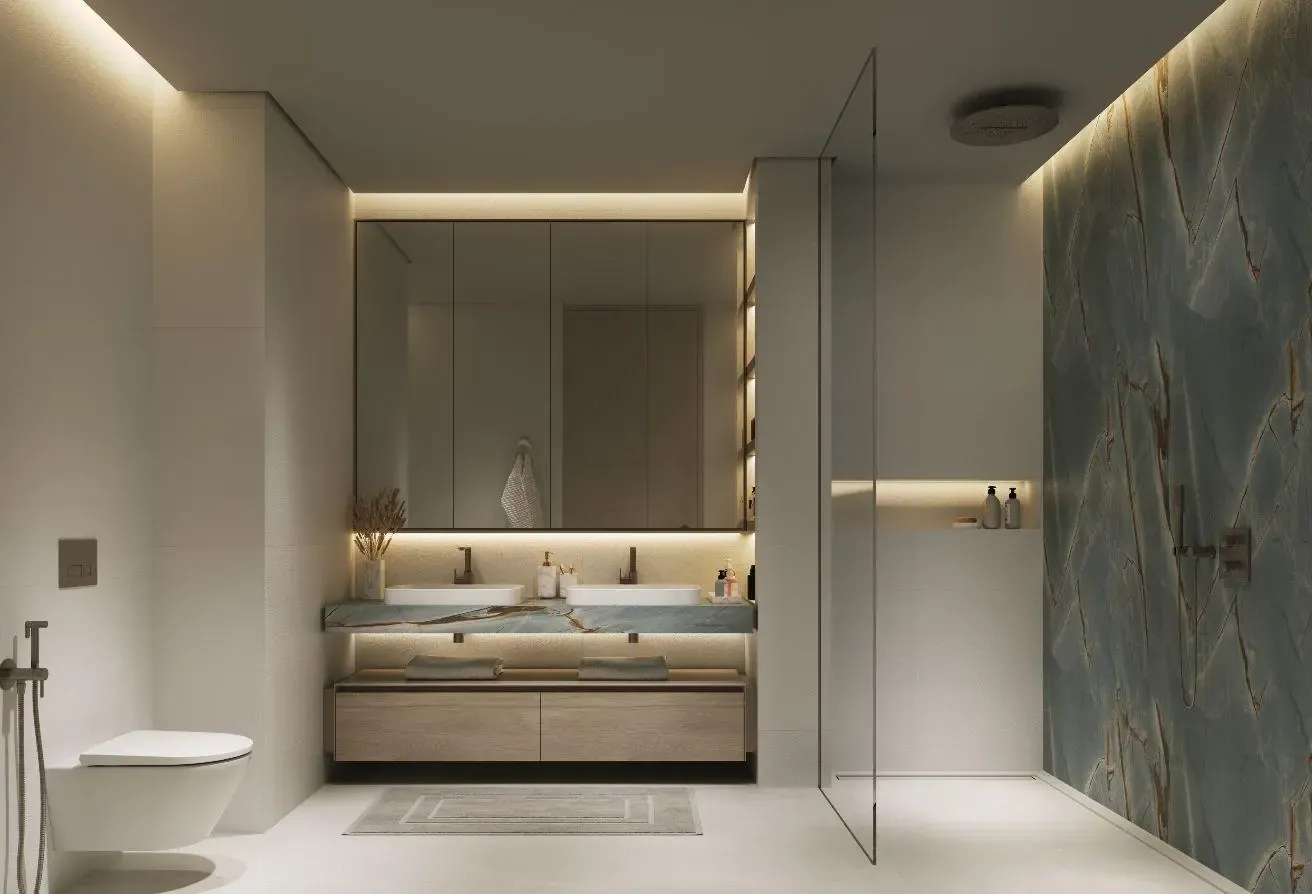 2BR | Burj Khalifa View | Verve Tower B,High Floor