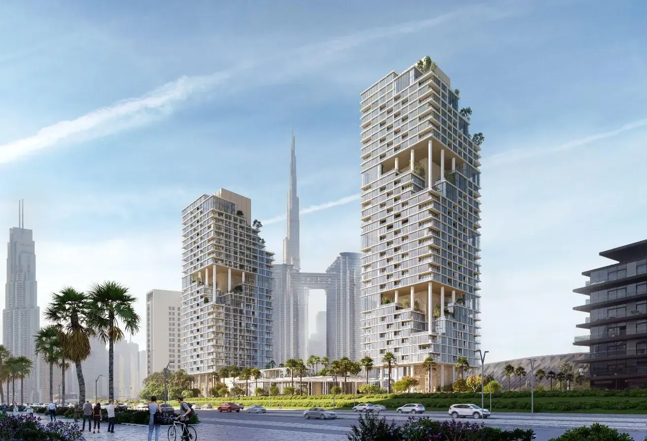 2BR | Burj Khalifa View | Verve Tower B,High Floor
