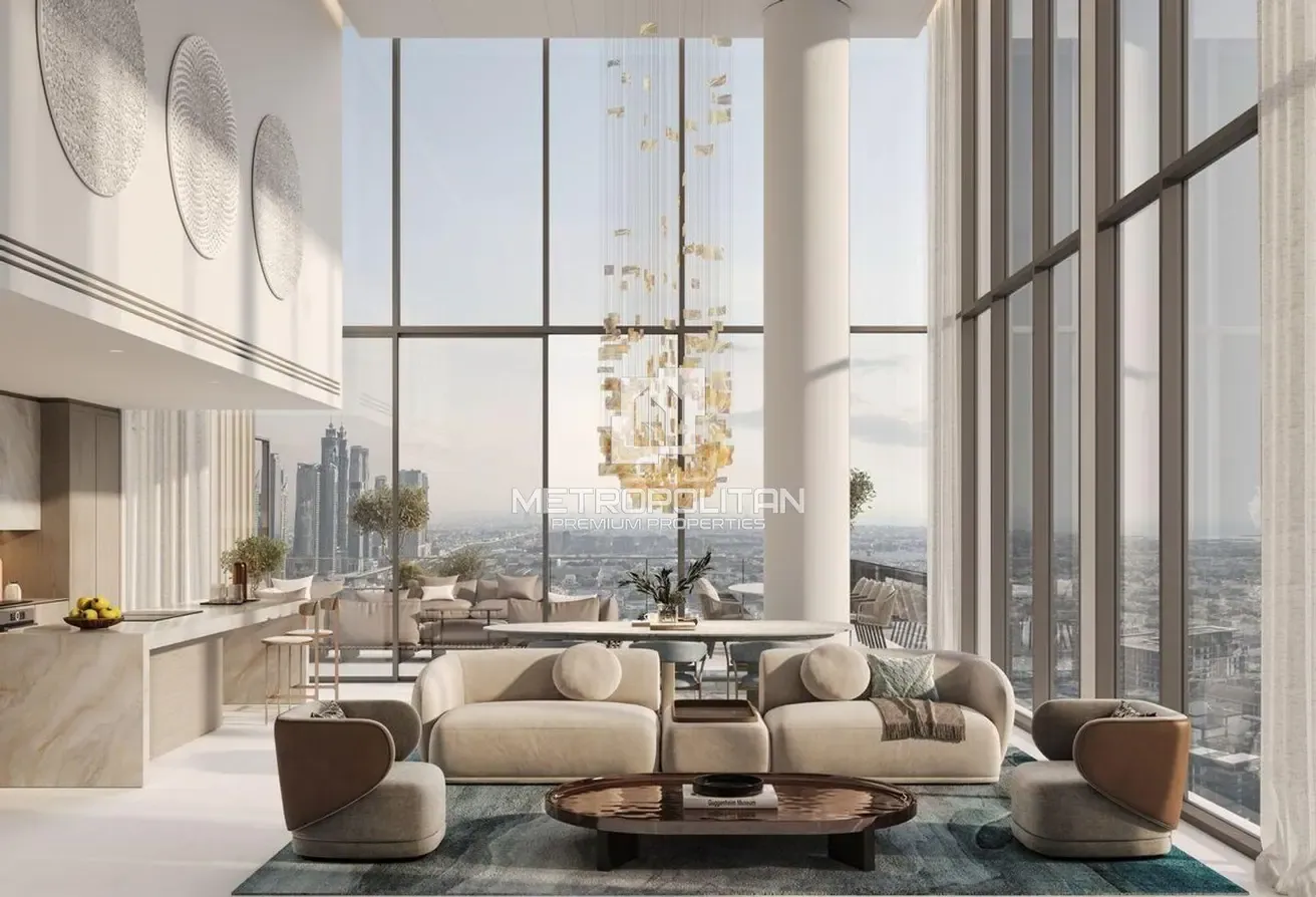 High Floor | Community View | 2 Beds Plus Maid