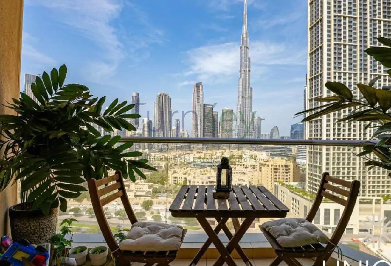 Full Burj View | 2 Bed In Good Condition | Vacant