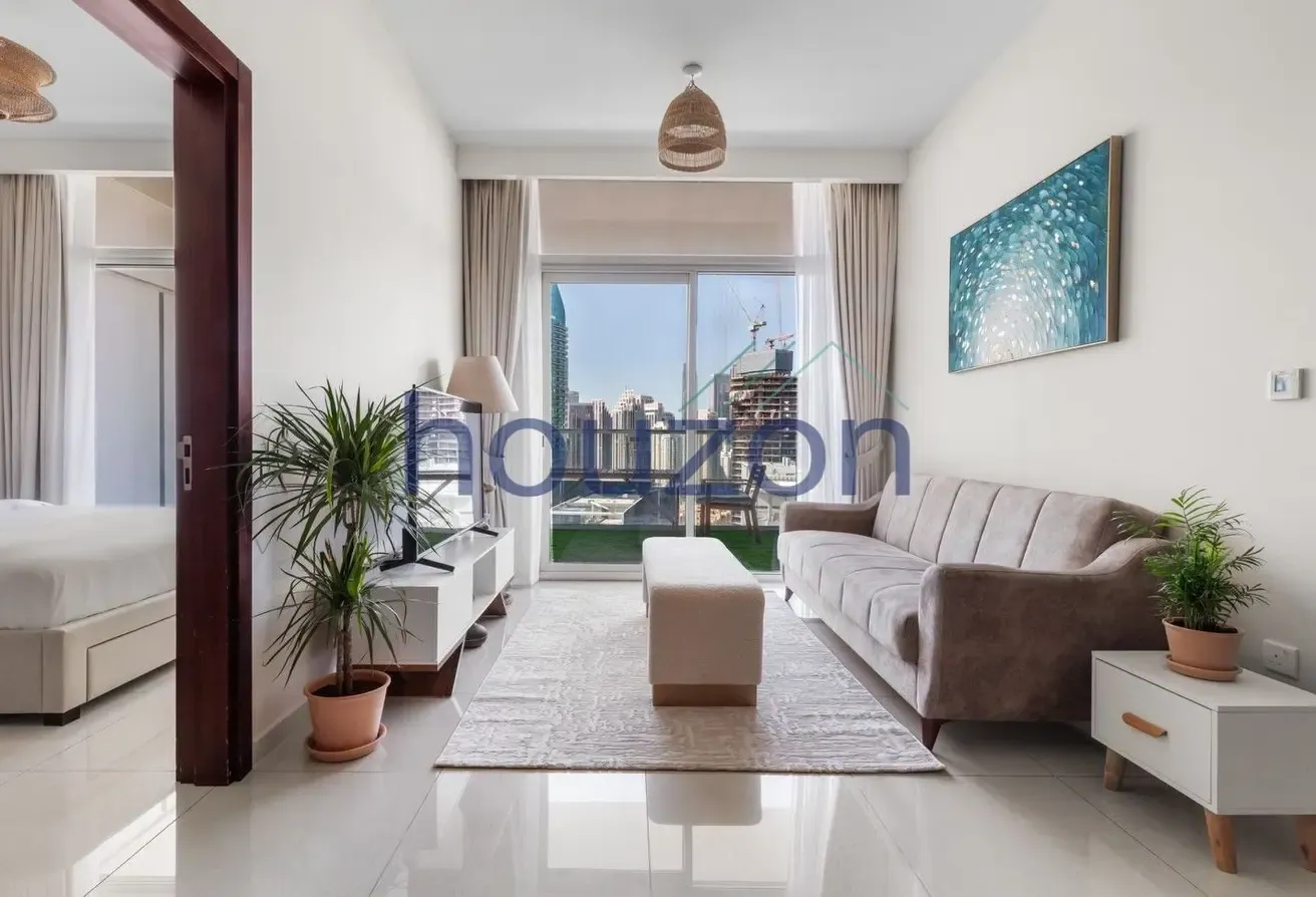 Modern 2BR | High Floor | Burj View | Furnished