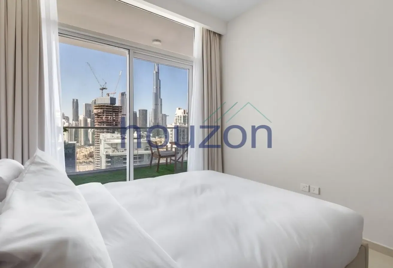 Modern 2BR | High Floor | Burj View | Furnished