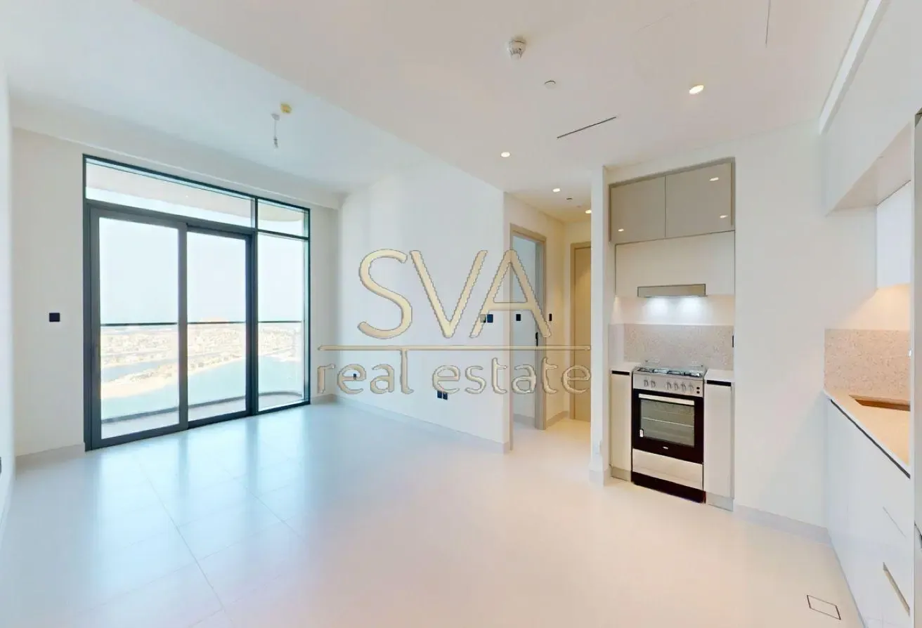One month free, full sea view, unfurnished 1bed
