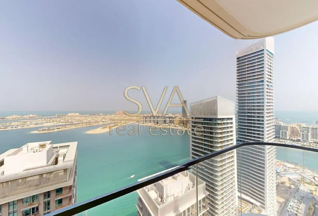 One month free, full sea view, unfurnished 1bed
