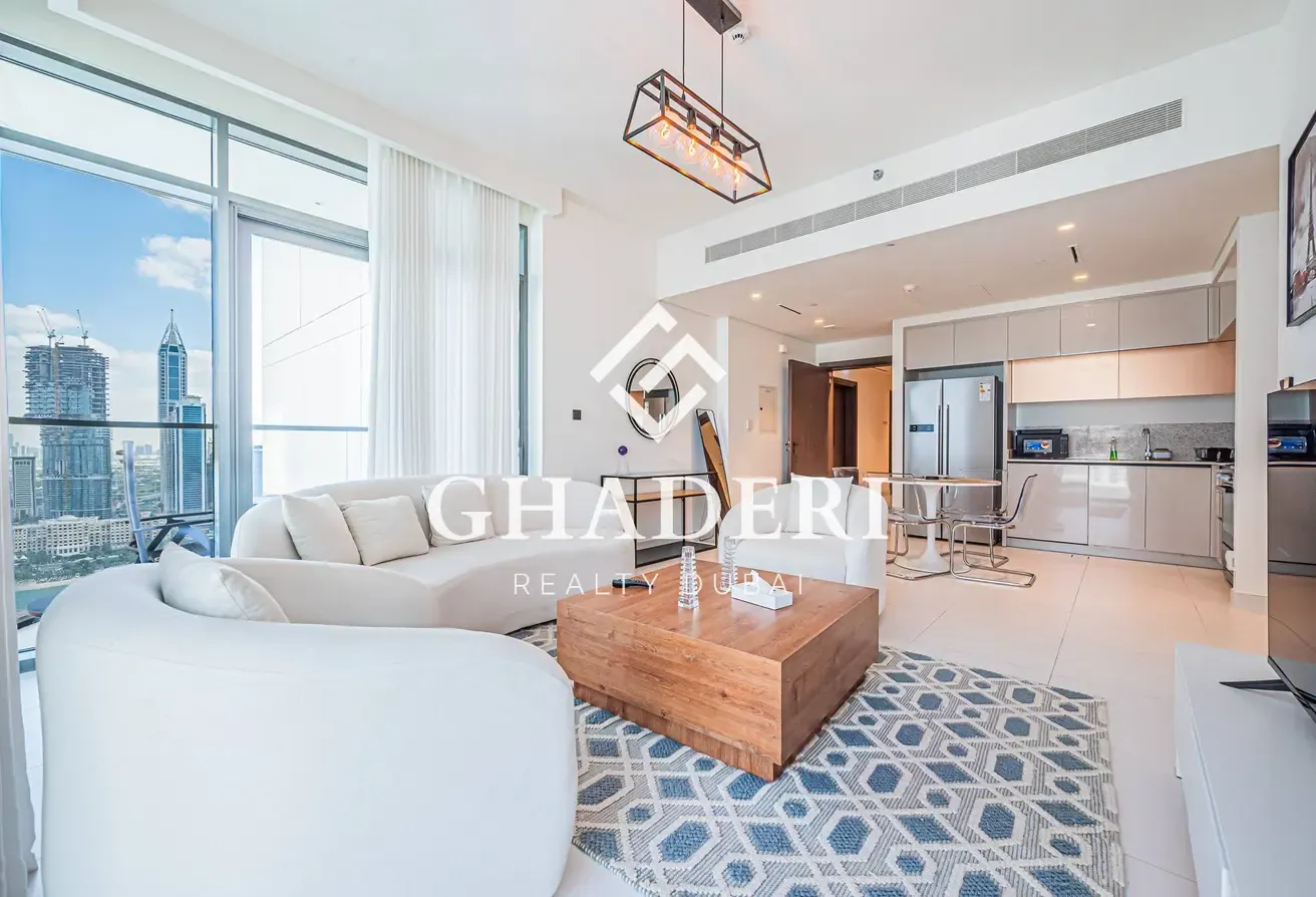 High Floor I Full Palm and Marina View I Vacant