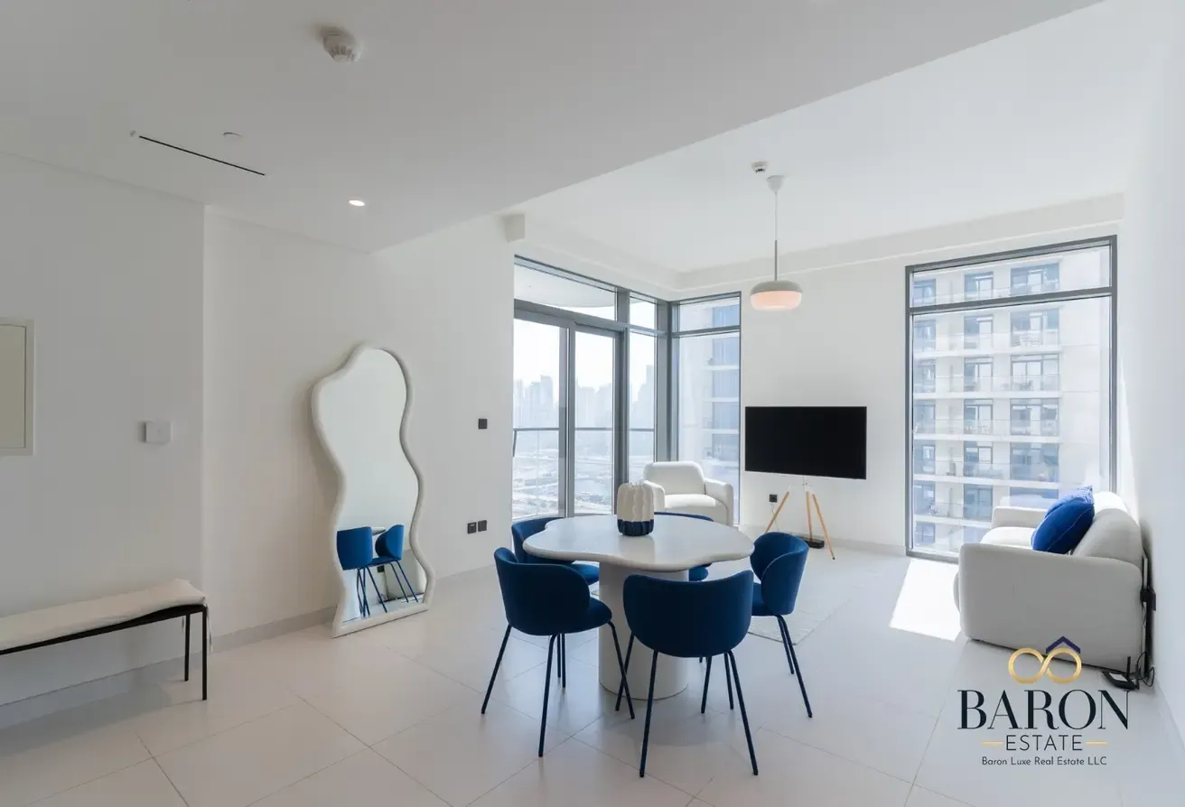 Vacant | Marina and Palm View | Fully Furnished