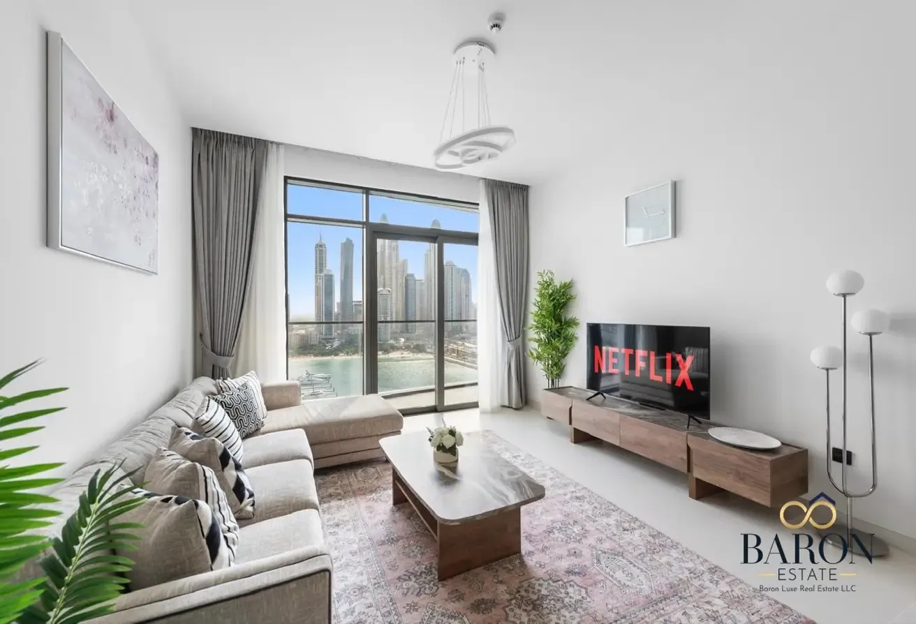 High Floor | Marina View | Private Beach