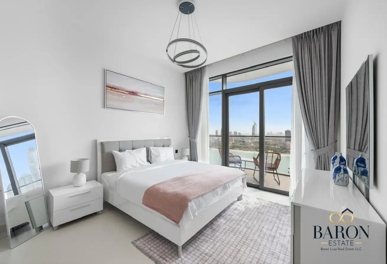 High Floor | Marina View | Private Beach