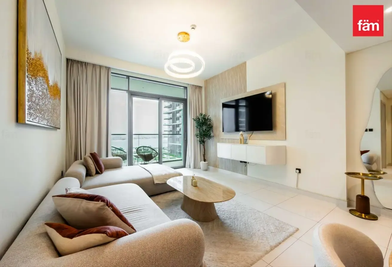 Large Living Room | Palm Views | Beach Access