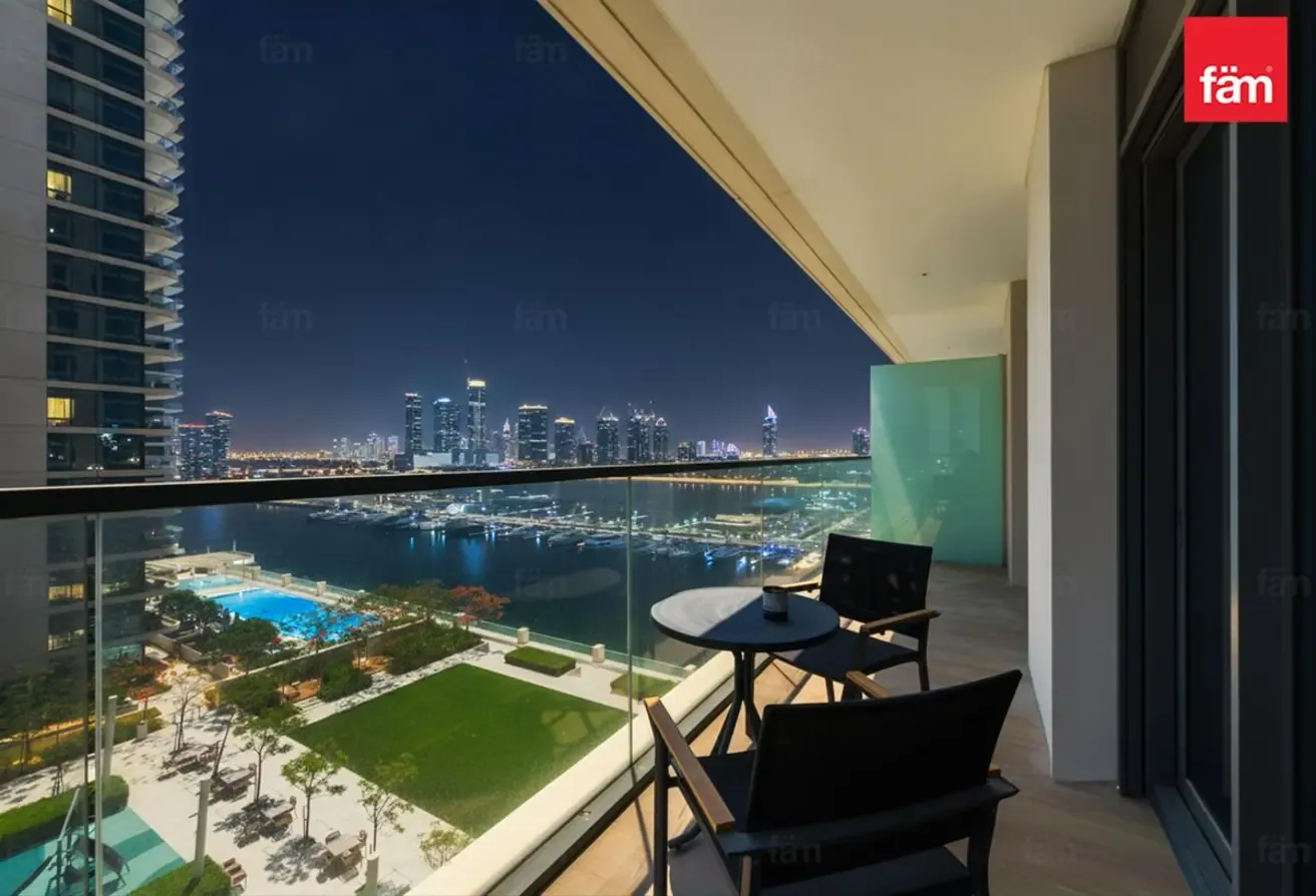 High Floor | Furnished | Direct Beach Access
