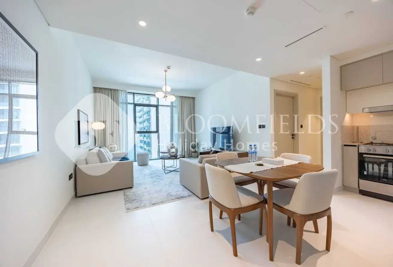 Luxury 1BR | Marina Vista | Emaar Beachfront | 6th