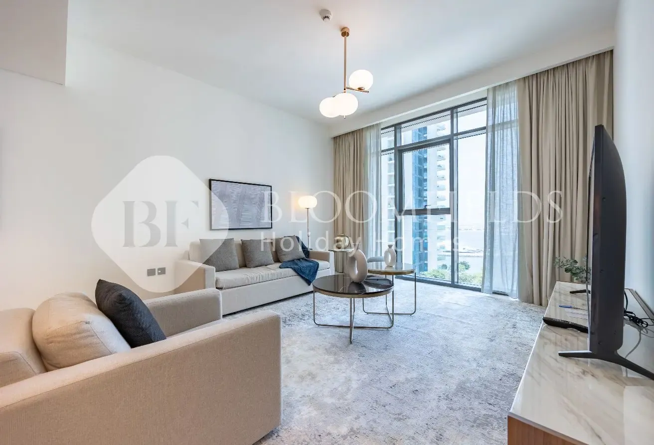 Luxury 1BR | Marina Vista | Emaar Beachfront | 6th