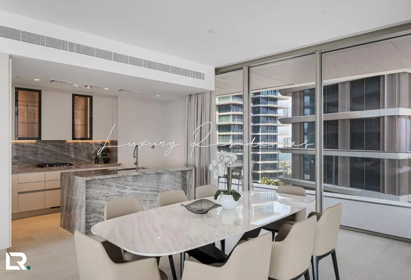 Luxury Furnished Beachfront Living | 3BR + Maid