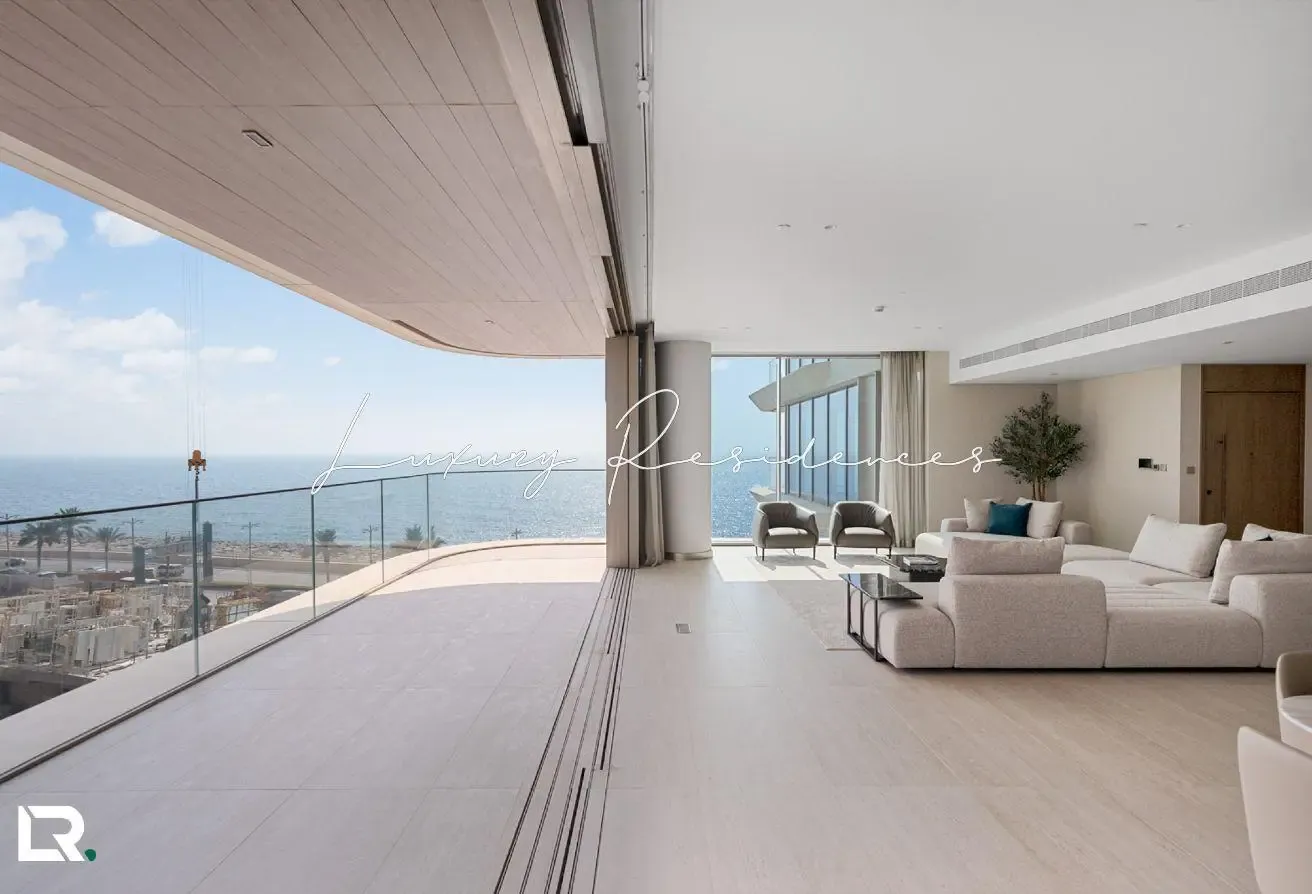 Luxury Furnished Beachfront Living | 3BR + Maid