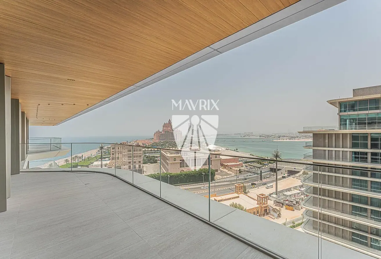 Palm and Sea View  | High Floor | Multiple Options