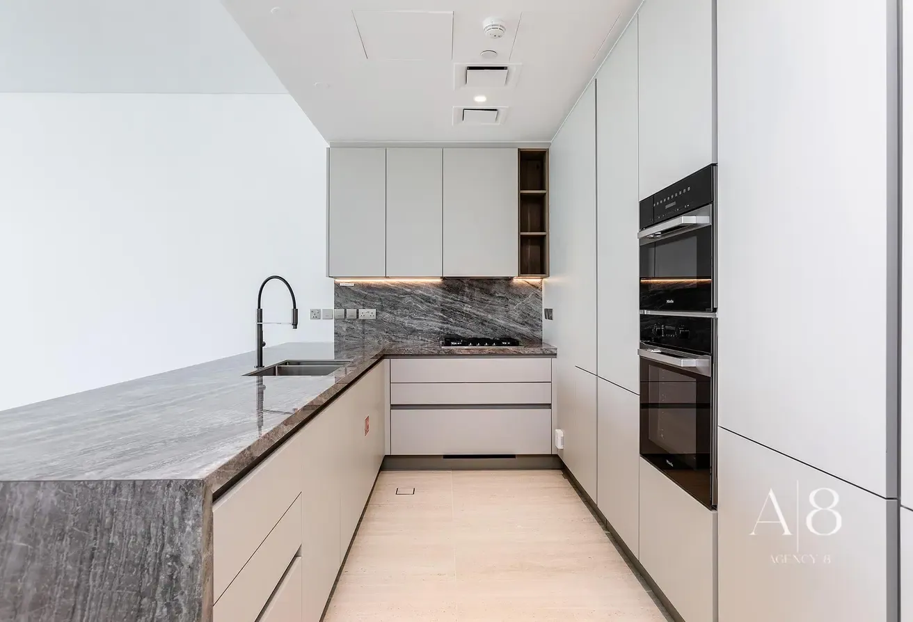 06 Layout on Lower Floor | Skyline and Beach View