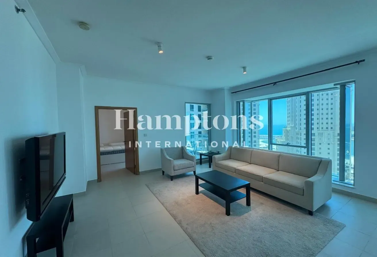 1BR Partially Furnished Vacant in Mid-June