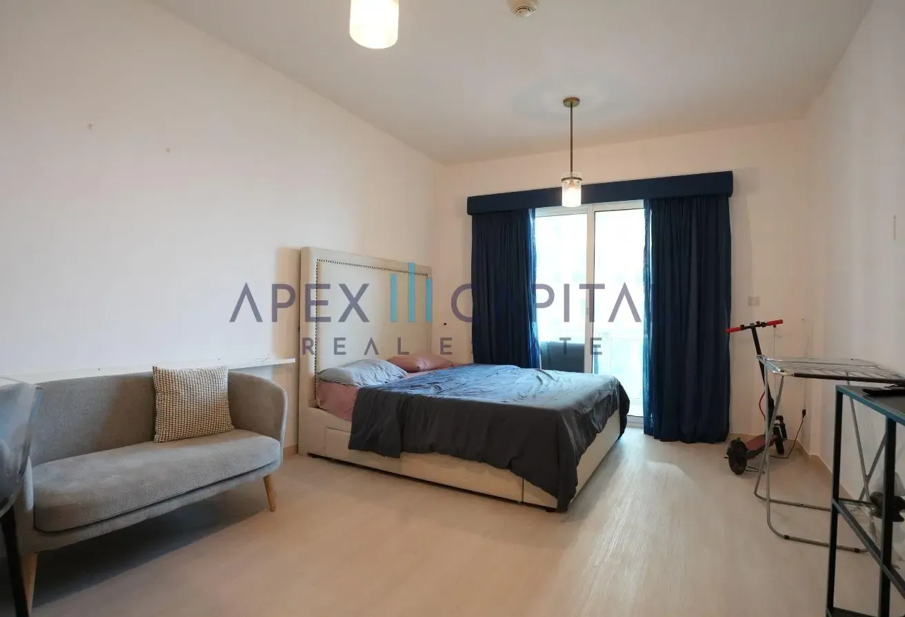 Furnished Studio | Balcony | Low Floor