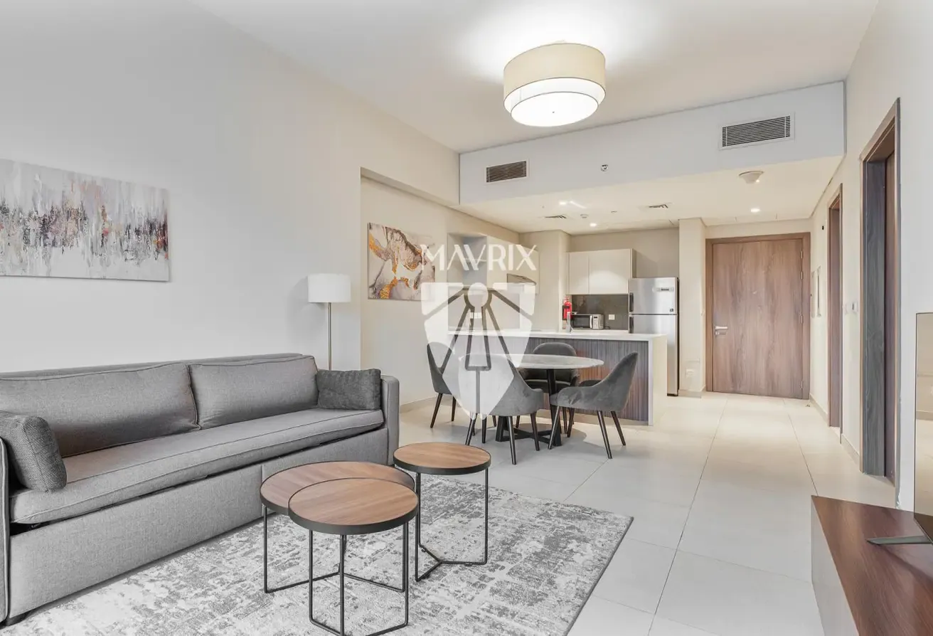 12 Cheques | Furnished | High Floor | Burj View