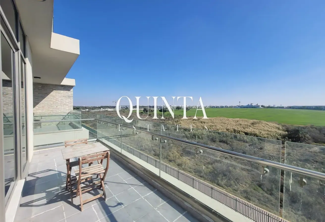 Fully Furnished | Vacant 2BR+Maid | Golf Course