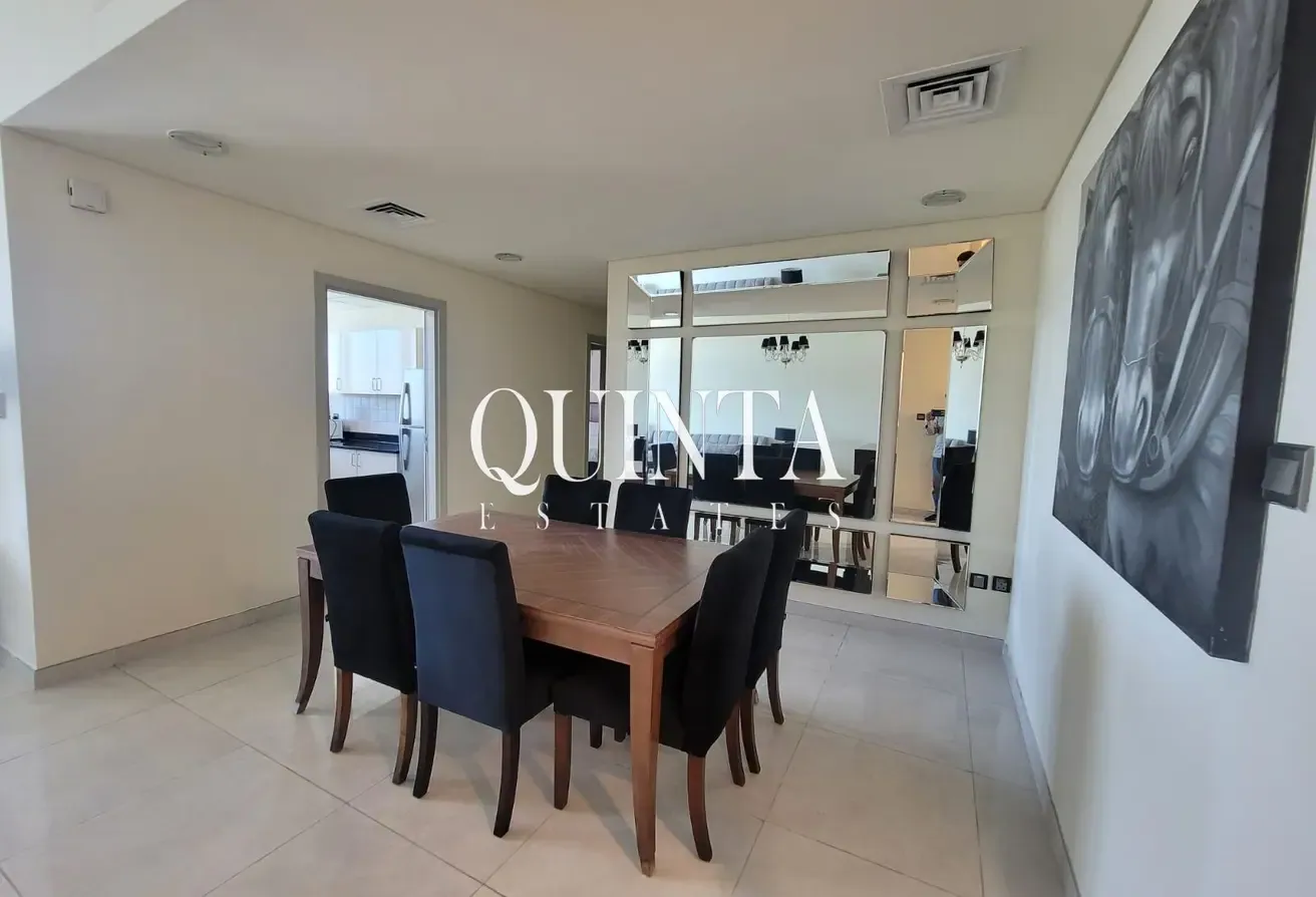 Fully Furnished |  Vacant 2BR+Maid | Golf Course