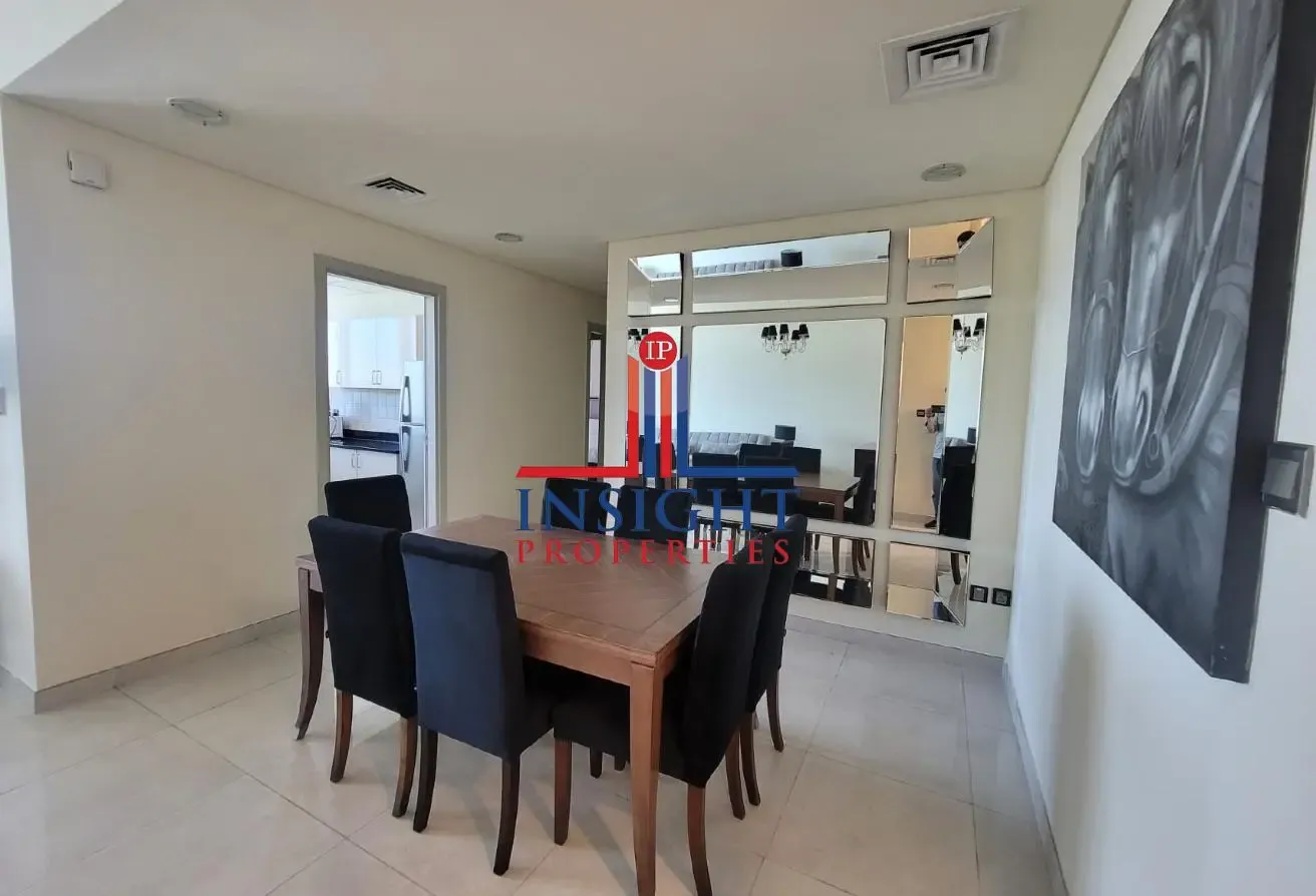 FULLY FURNISHED  |2 BR + M | BIG BALCONY