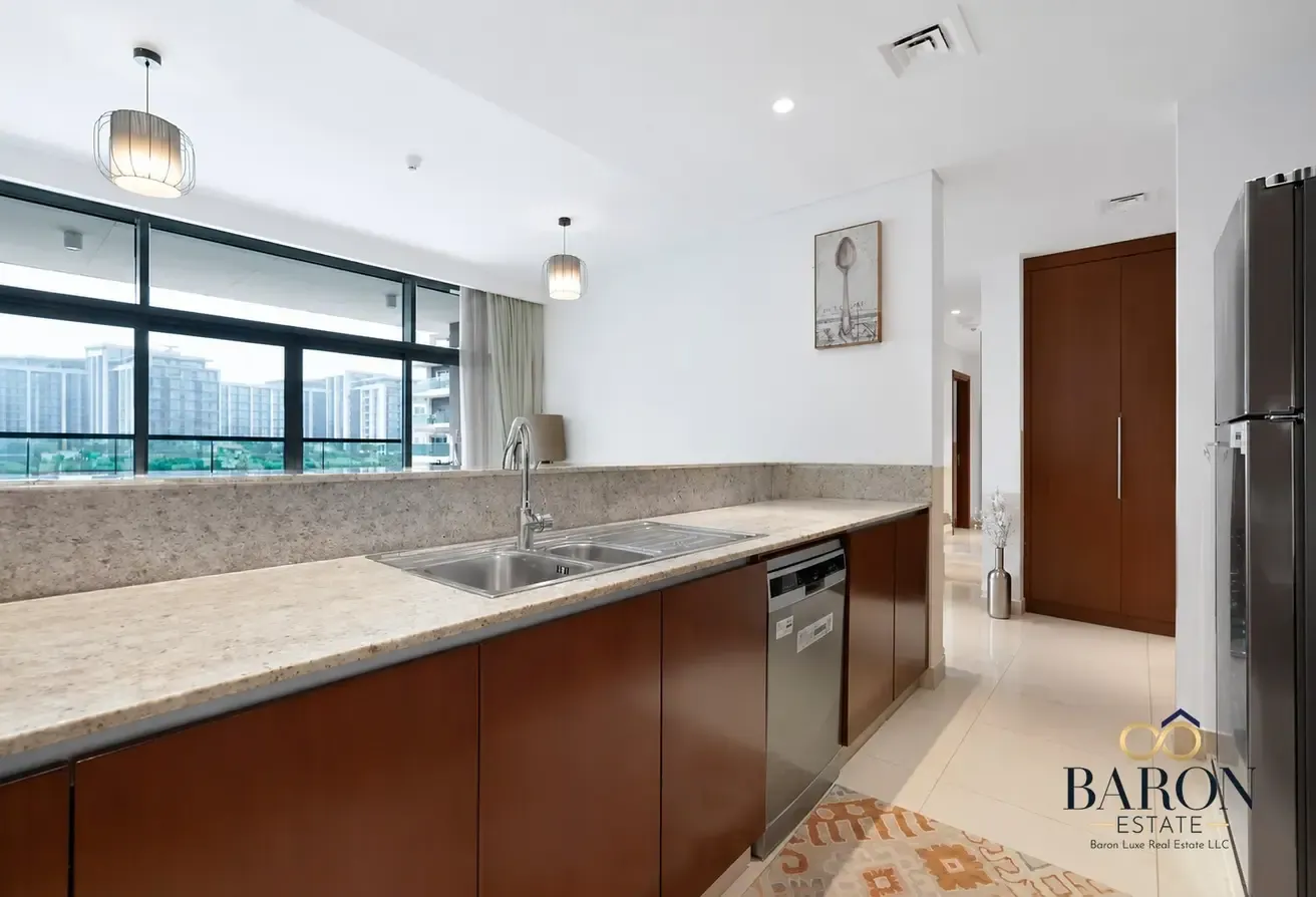 Full pool and park view | Vacant | Large Layout