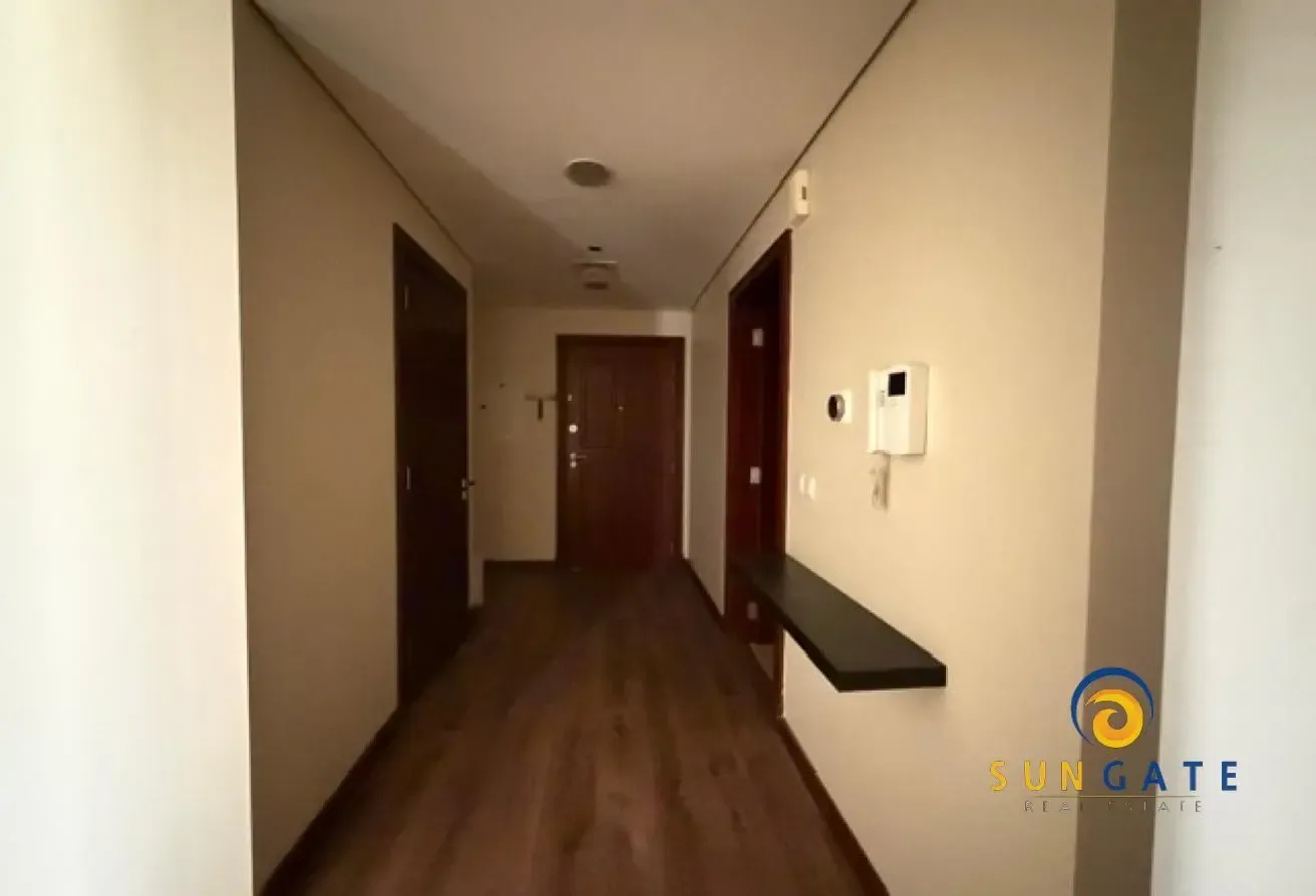 upgraded flooring , open views , closed kitchen
