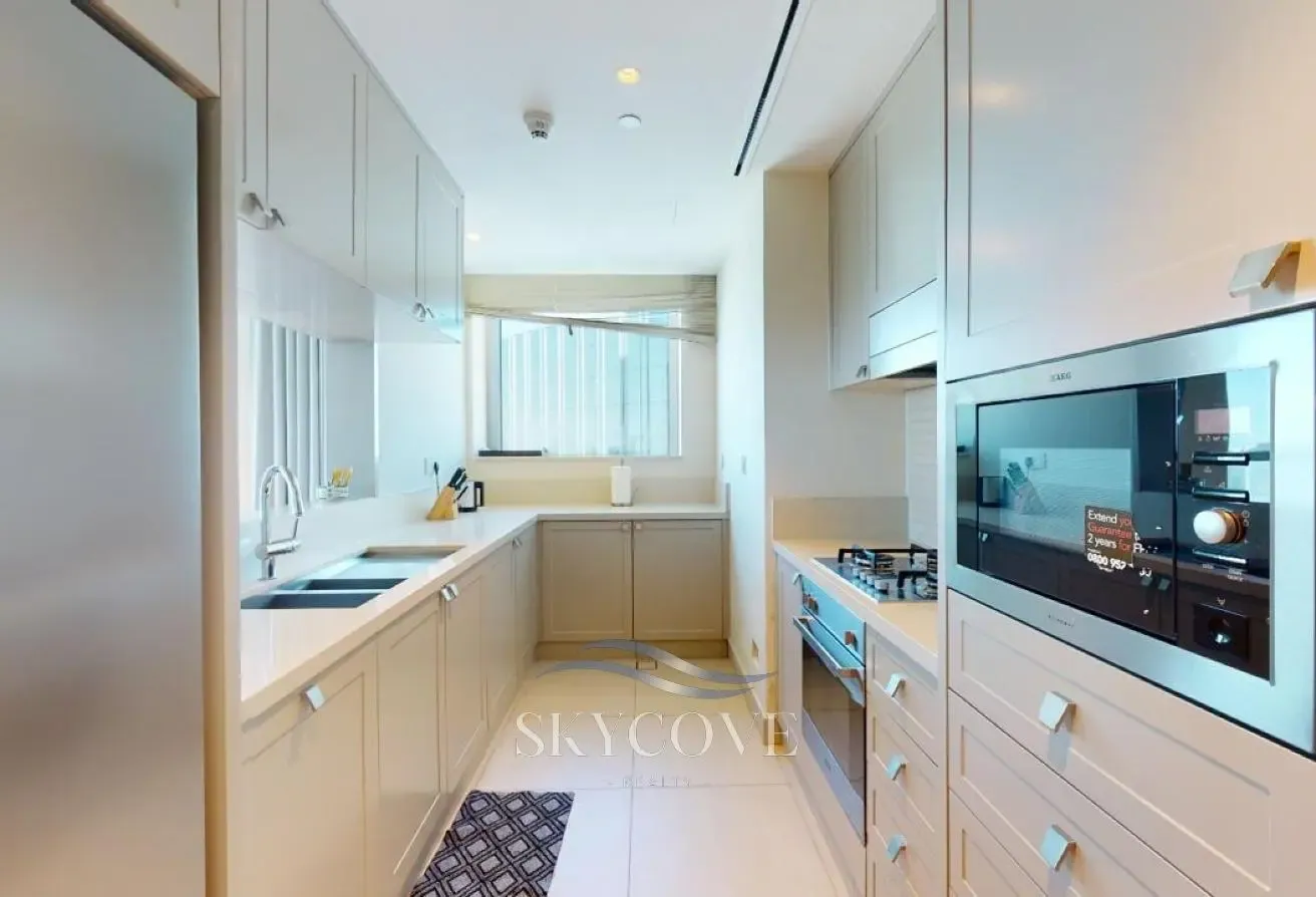 Premium 2BR | Fountain & Burj View | High Floor