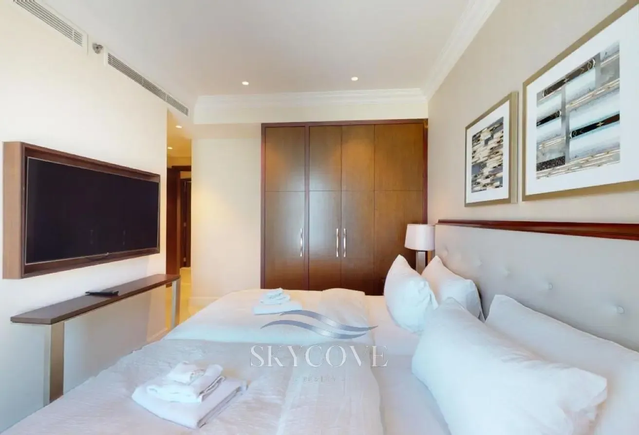 Premium 2BR | Fountain & Burj View | High Floor