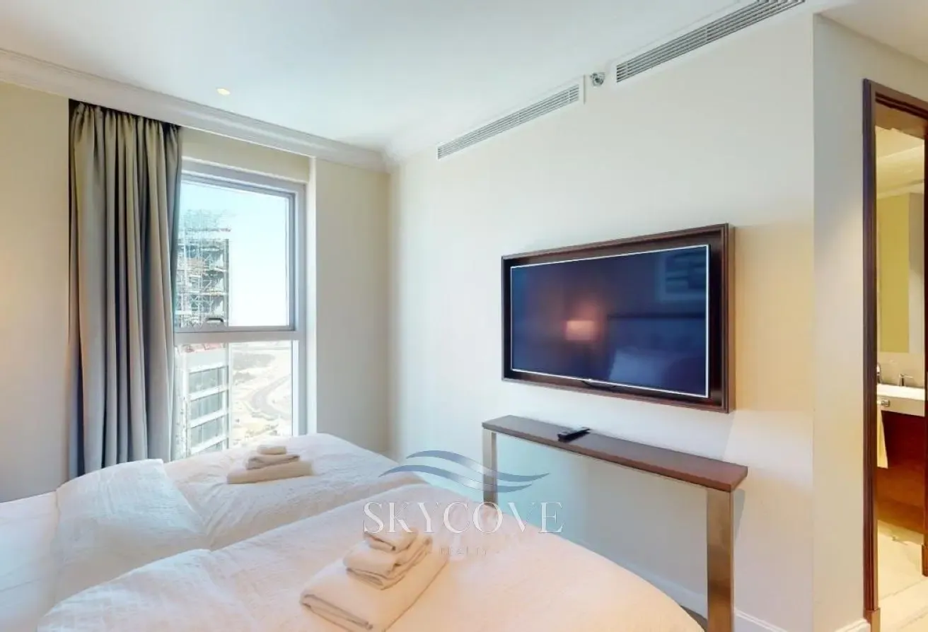 Premium 2BR | Fountain & Burj View | High Floor