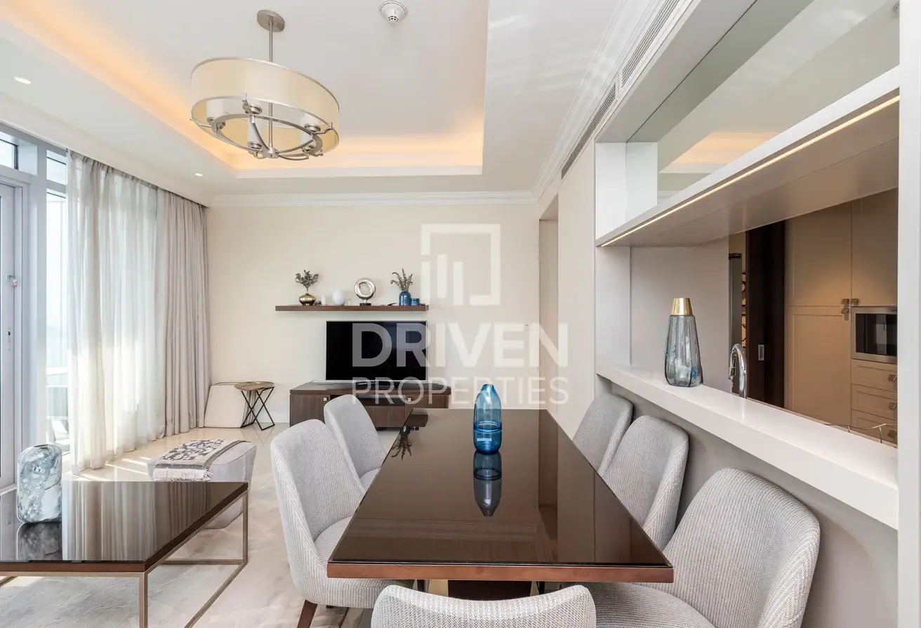 Full Fountains and Burj Khalifa View | High Floor