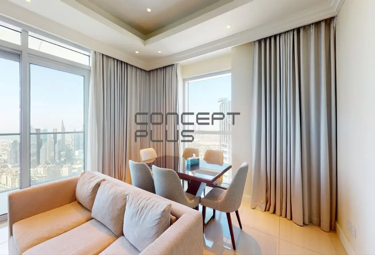 Fully Furnished I Burj Khalifa View I High Floor