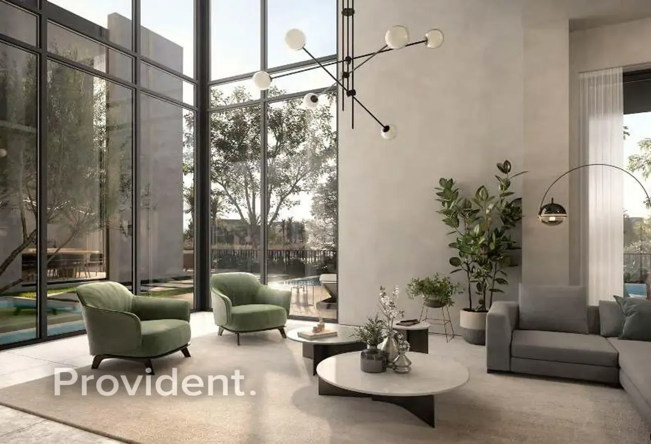 Exclusive | Single Row Facing Green Area | Modern