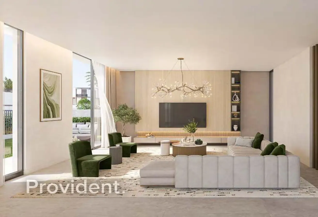 Exclusive | Single Row Facing Green Area | Modern