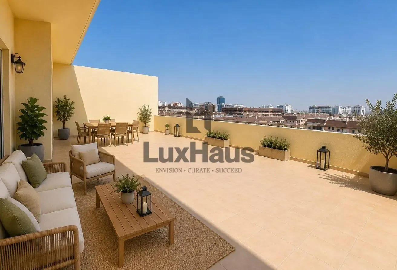 Huge Terrace | Rented | Park view