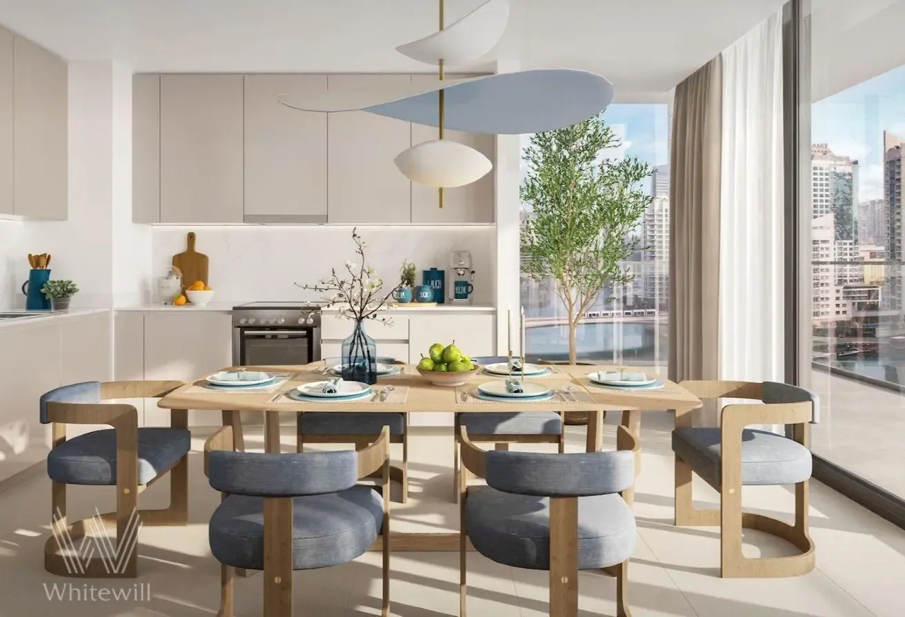Spacious Corner Unit with Scenic Marina Views